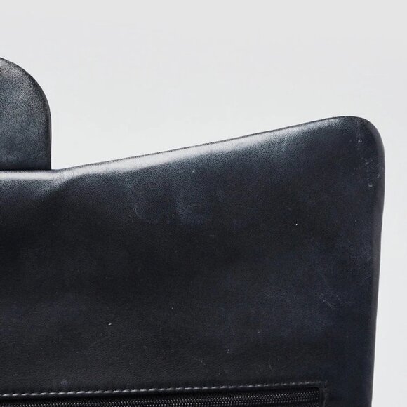 Chanel Black Quilted Patent Leather Classic Maxi Double Flap Bag - Picture 11 of 12